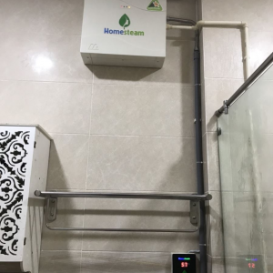 Quy trình vận hành máy xông bằng bảng điều khiển khá đơn giản  