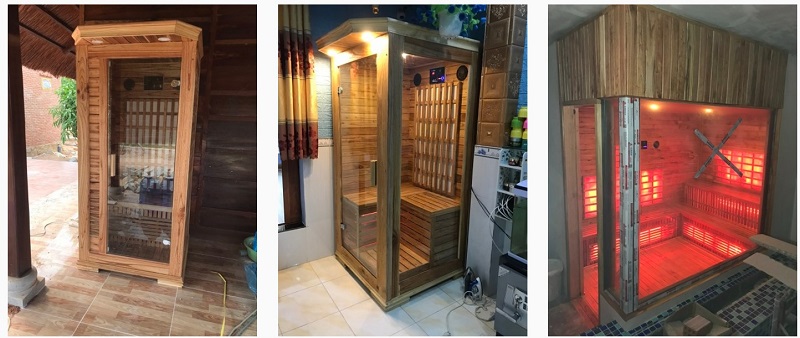 hồng ngoại kết hợp đá muối