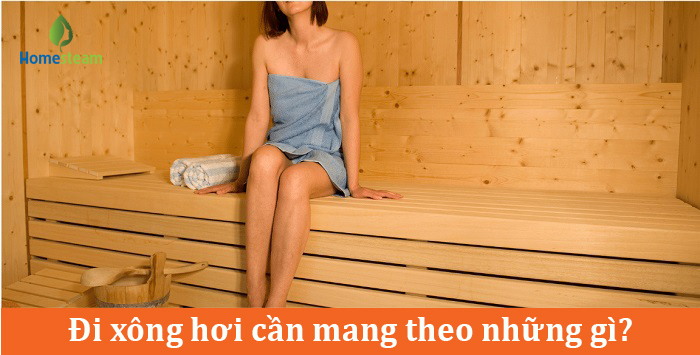 đi xông hơi cần mang gì