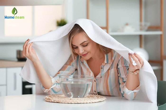 xông hơi khi bị cảm