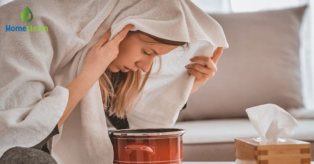 xông mặt bằng nước nóng có tác dụng gì