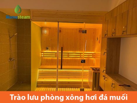 phòng xông hơi đá muối
