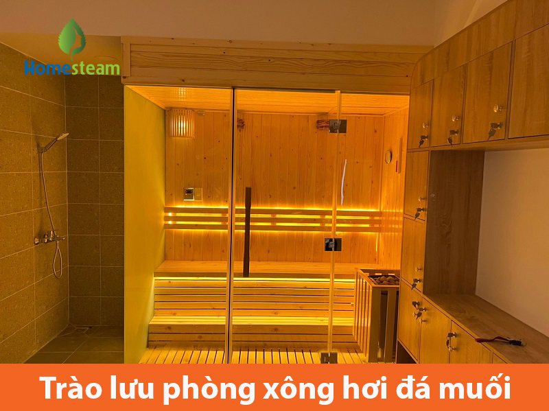 phòng xông hơi đá muối